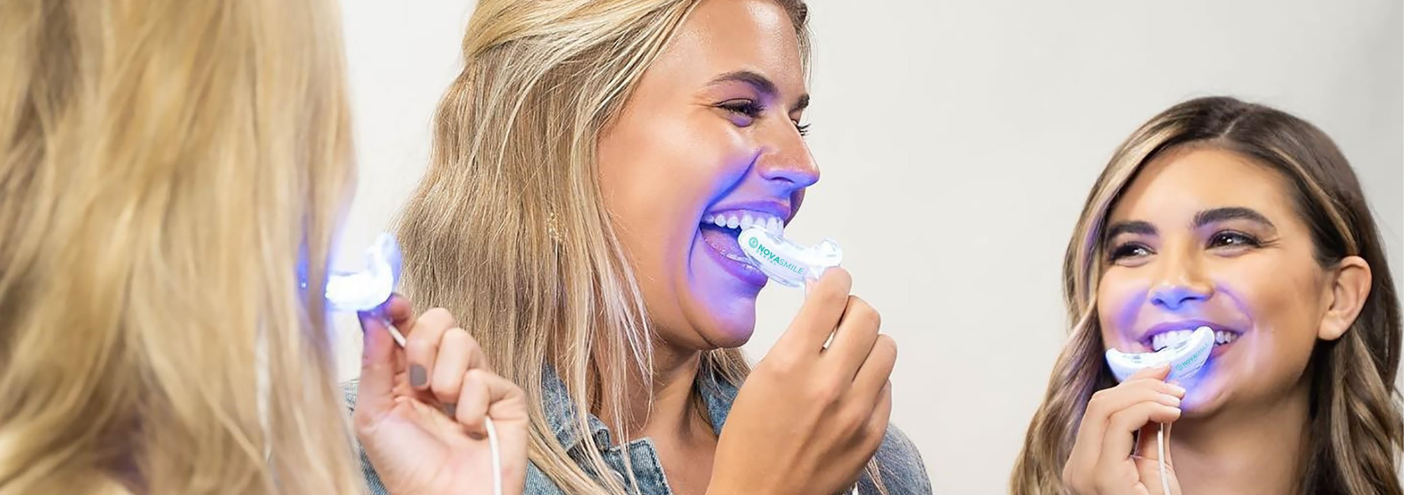 A personalised approach to oral care. Our Award-Winning NovaSmile LED Dental Bleaching Kit is infused with a custom-made bleaching gel formula, meticulously personalised to the individual nuances and distinctive attributes of your teeth.