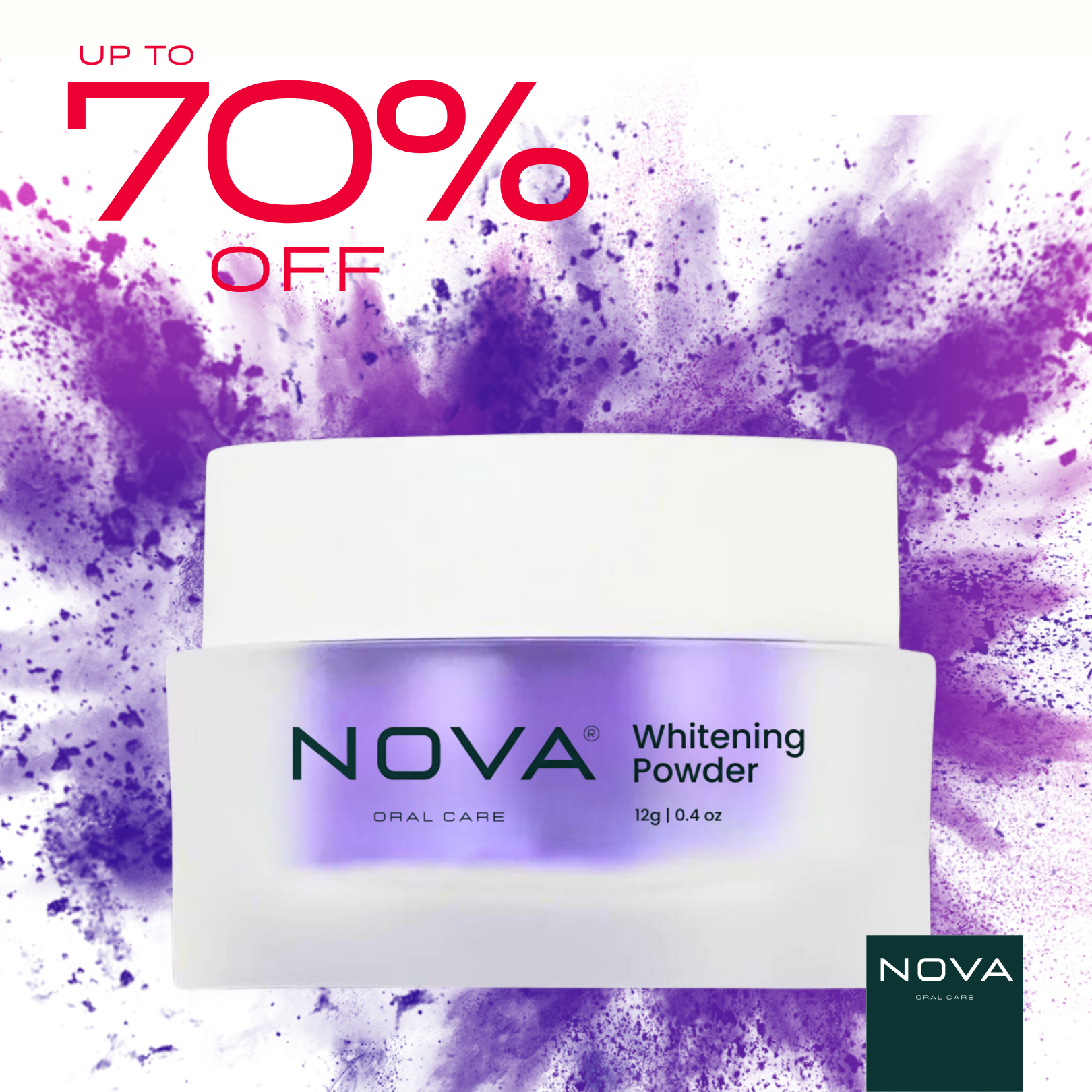 V34+ Whitening Powder